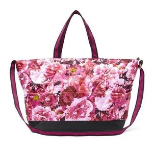 NWT Victoria’s Secret Floral Weekender Tote
